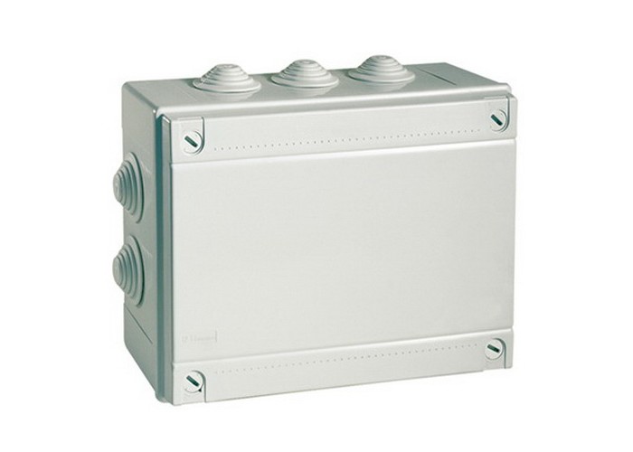 Коробка розподільча ДКС 150х110х70 сіра IP55 ( 54000 )