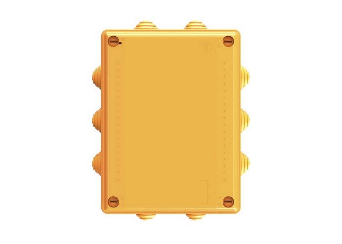 Коробка розподільча ДКС 150х110х70 з клемемами 5х16мм² оранжева IP56 ( FSB21516 )