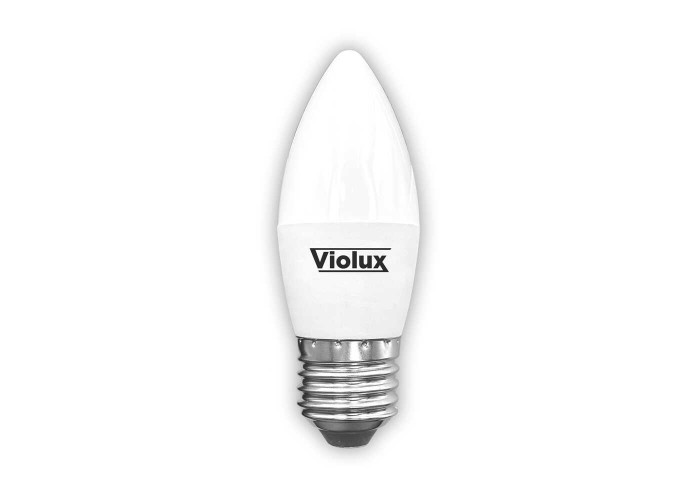 Лампа світлодіодна QUANTUM C37 8W E27 3000K Violux ( 814343 )
