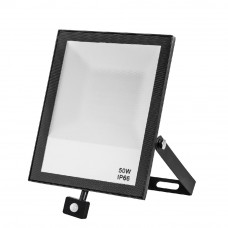 Прожектор LED Violux NORD-S 50W SMD 6000K 4250lm IP65 з датчиком руху ( 400122 )