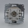 Розетка ELBI ZIRVE Fixline біла супутникова SAT F-роз'єм ( 501-000201-280 )
