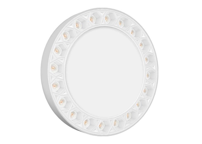 Світильник LED Violux НББ ADAMANT-N 24W 4200K IP20 білий ( 330161 )