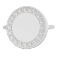 Світильник LED даунлайт Violux ADAMANT 24W 4200K круг IP20 білий ( 100180 )