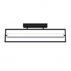 Світильник LED smart PRADA+пульт 60W 3000-5000K IP20 прямокутник чорно-білий Violux ( 220715 )