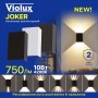 Світильник фасадний Violux JOKER 10W 4200K 750Lm ІР65 білий​ ( 500390 )