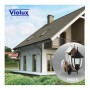 Світильник садово-парковий Violux Prag-D чорний 60W Е27 IP44 ( 500020 )