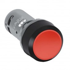 Кнопка плоска червона CP1-10R-01 без фіксації ABB ( 1SFA619100R1041 )