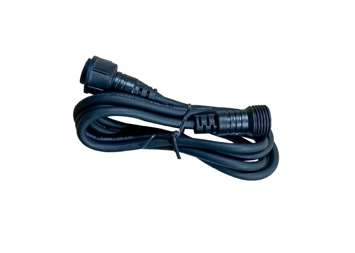Подовжувач до гірлянд STARS/TWIST 3м IP65 чорний VIOLUX ( 950015 )