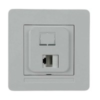 Розетка Nilson Selene біла комп'ютерна CAT5e RJ45 ( 23111044 )
