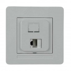 Розетка Nilson Selene біла комп'ютерна CAT5e RJ45 ( 23111044 )