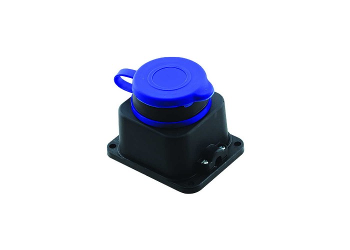 Розетка Violux каучук настінна з кришкою IP44 ( 930640 )