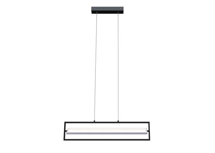 Світильник LED smart PRADA-P+пульт 90W 3000-5000K IP20 прямокутник чорно-білий Violux ( 220735 )