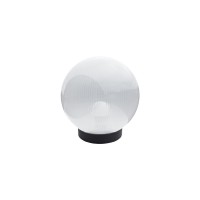 Світильник садово-парковий SFERA 200мм білий призм 20W Е27 IP44 Violux ( 503120 )