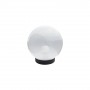 Світильник садово-парковий SFERA 200мм білий призм 20W Е27 IP44 Violux ( 503120 )
