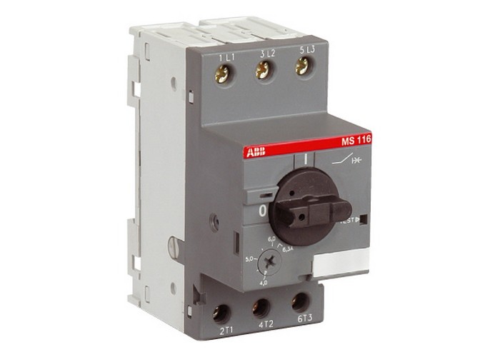 Автомат захисту двигуна ABB MS116 -2.5 (1,6A-2,5А) ( 1SAM250000R1007 )