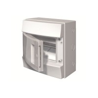 Бокс пластиковий ABB Mistral65 на 8 модулів зовнішній​ ( 1SLM006501A1101 )