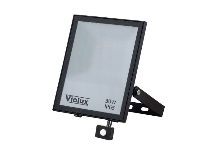 Прожектор LED Violux NORD-S  30W SMD 6000K 2550lm IP65 з датчиком руху ( 400072 )