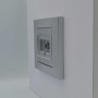 Розетка ELBI ZENA Silverline сірий металік TV без рамки ( 609-011000-273 )