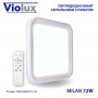 Світильник LED smart MILAN+пульт 72W 3000-6000K IP20 квадрат ( 220215 )