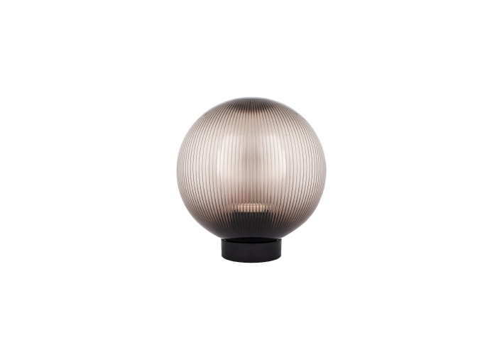 Світильник садово-парковий SFERA 200мм димчатий призм 20W Е27 IP44 Violux ( 505120 )