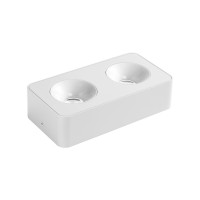 Світильник точковий накладний SIDNEY-2L 20W 4000K IP20 білий Violux ( 330461 )
