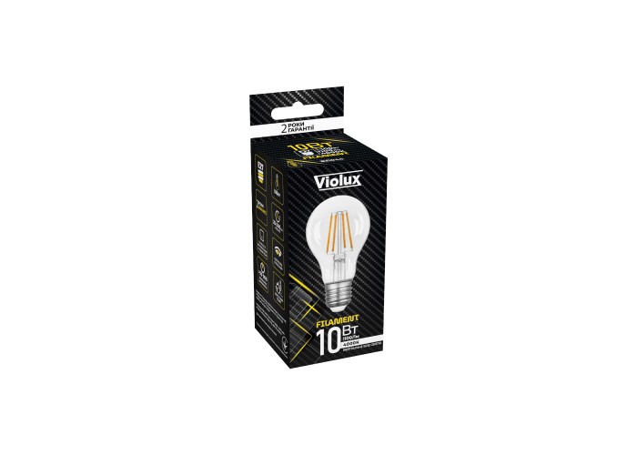 Лампа LED FILAMENT A60 12W E27 4000K VIOLUX ( 831054 )