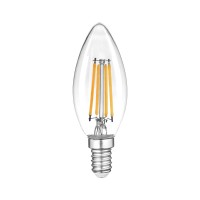 Лампа LED FILAMENT С37 4W E14 4000K VIOLUX ( 833014 )