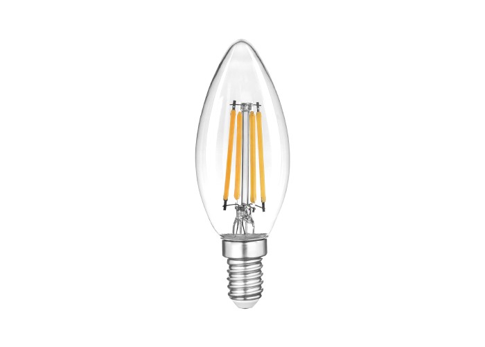 Лампа LED FILAMENT С37 4W E14 4000K VIOLUX ( 833014 )