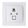 Розетка Nilson Thor біла комп'ютерна  CAT5e RJ45 ( 27111044 )