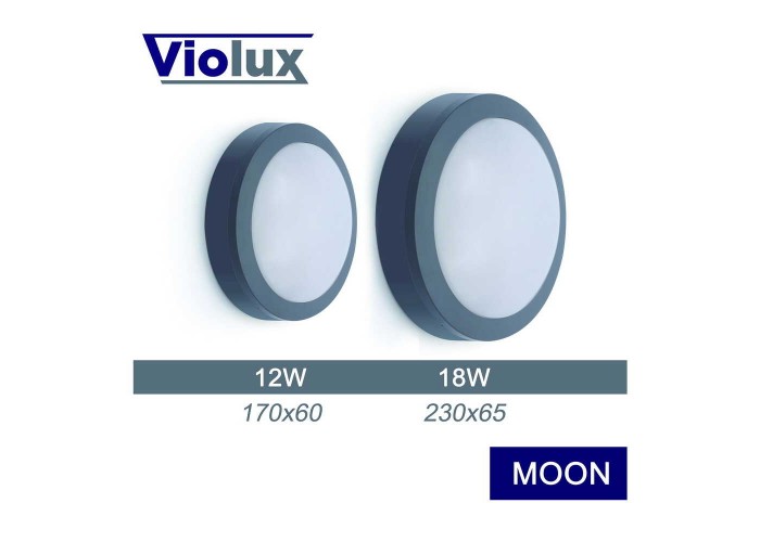 Світильник LED Violux НББ MOON 18W 5000K IP65 ( 241121 )
