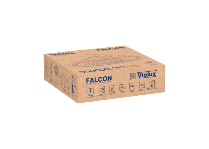 Світильник LED підвісний ДСП VIOLUX 200W 30000Lm 5000K IP65 ( 430312​​ )