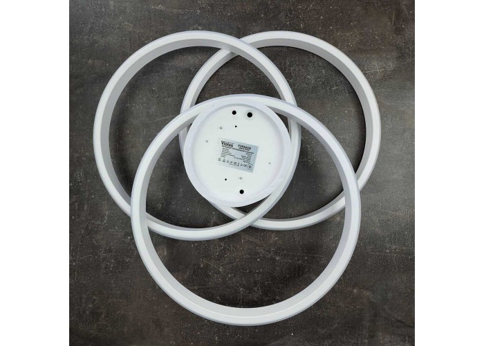 Світильник LED smart FORSAGE+пульт круг 100W 3000-5000K IP20 білий ( 220775 )
