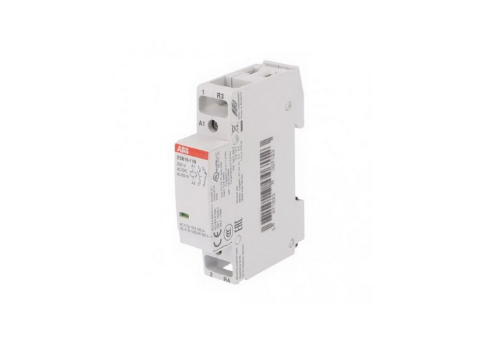 Контактор модульний ABB 2p 16А 230В AC/DC ESB16-11N-06 ( 1SBE111111R0611 )