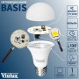Лампа світлодіодна BASIS A60 8W E27 6400K Violux ( 821602 )