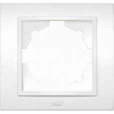 Рамка ELBI ZENA біла 1-на (608-010200-271)