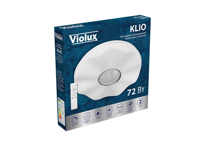 Світильник LED smart KLIO+пульт 72W 3000-6000K IP20 круг ( 220585 )