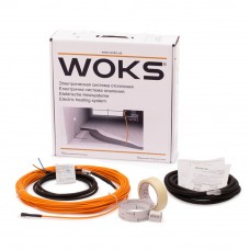 Нагрівальний кабель Woks 10 / 100 Вт 1,1-1,4 м² (0918002)
