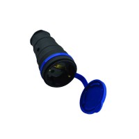 Розетка Violux каучук переносна з кришкою IP44 ( 930630 )