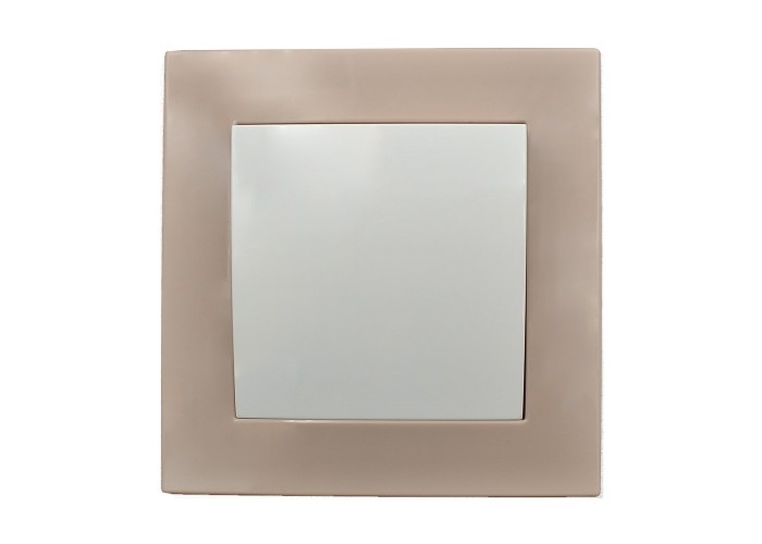 Рамка ELBI VEGA Colorline латте 1-на (510-014110-271)