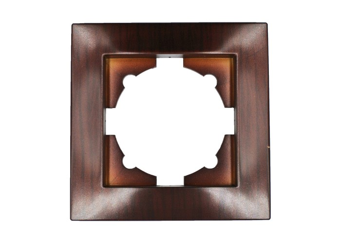 Рамка ELBI VEGA Woodline червоне дерево 1-на (510-012900-271)