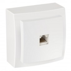 Розетка Nilson Themis біла комп'ютерна  CAT5e RJ45 ( 26111044 )