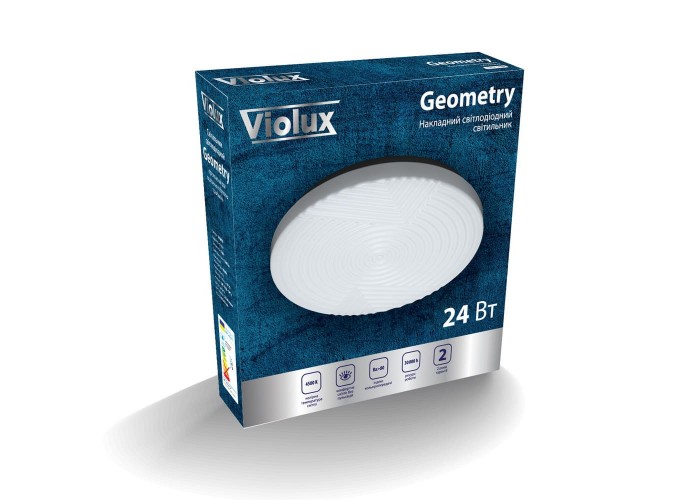 Светильник LED Violux НББ GEOMETRY 24W 4500K IP20