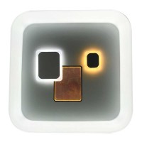 Светильник LED smart TOKIO+пульт 100W 3000-6000K IP20 квадрат ( 220305 )