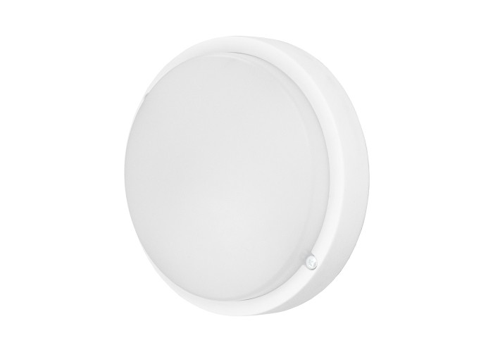 Світильник LED Violux ДББ ATOM UA MW sensor білий 12W 5000K IP54 картон ( 253361 )