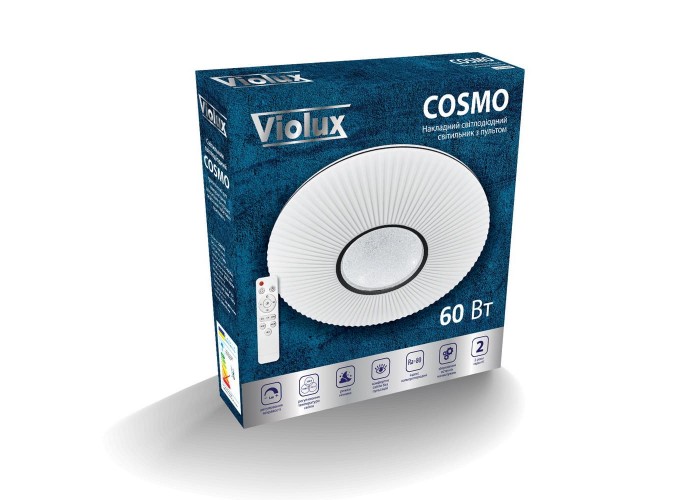 Світильник LED smart COSMO+пульт 60W 3000-6000K IP20 ( 220235 )