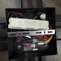 Світильник LED smart HIWAY+пульт квадрат 110W 3000-5000K IP20 чорний ( 220805 )