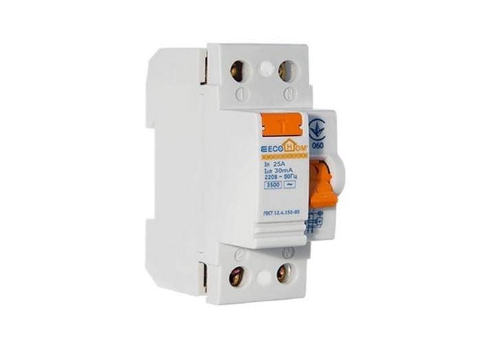 Дифреле ECOHome 2p 40A 30mA ( ECO020010004 )