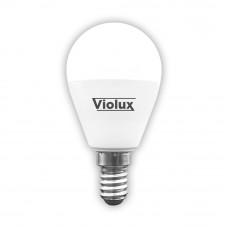 Лампа світлодіодна QUANTUM G45 6W E14 3000K Violux ( 813203 )