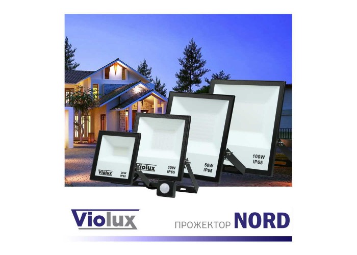 Прожектор LED Violux NORD 20W SMD 6000K 1700lm IP65 ( 400012 )