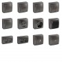 Розетка Nilson Themis антрацит комп'ютерна  CAT5e RJ45 ( 26161044 )